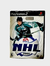 NHL 2001 Hockey Game for  Playstation 2 PS2 CIB COMPLETE  (VERY GOOD) 