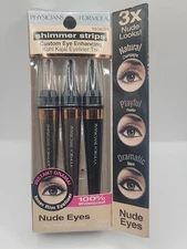 Physicians Formula Shimmer Strips Custom Eye Enhancing Eyeliner Trio, Nude Eyes