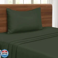 MALLONI HOME Twin XL Sheet Set - Double Brushed Microfiber Bedding Set, 3 Pie