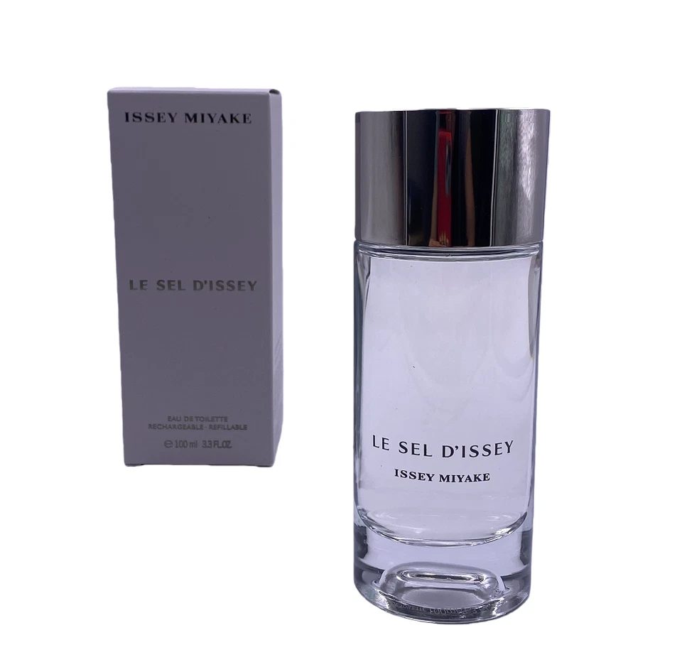 Issey Miyake Le Sel D'issey 3,3 oz. Spray recargable EDT para hombre. Nueva caja sellada Foto 4 de 4