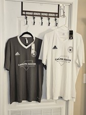 Adidas Charlotte FC Football Soccer Carolina Showcase Training Jerseys Qty 2 NEW