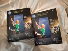 HP Advanced Photo Paper Glossy 5 x 7 60 Sheets/Pack Q8690A 2 Pack NEW