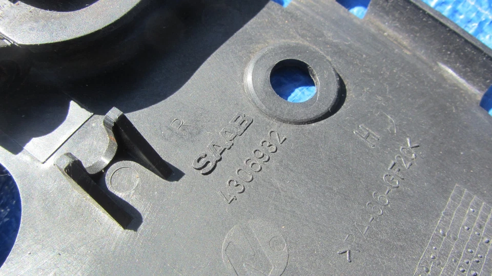 1995-1998 Saab 900 OEM кабриолет бежевый пассажирский правая сторона крышка откидной крышки - Изображение 3 из 4