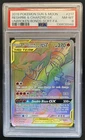2019 Pokemon SM Reshiram Charizard Tag Team Secret Rare #217/214 PSA 8
