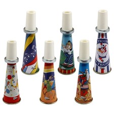 Blechspielzeug Mini Trompete Party Tröte Pfeife aus Metall