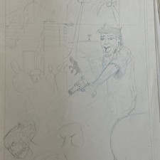The Island Of Dr. Morose Pg1 Unused Pencil Roughs - Signed - 2011 | eBay US (Buy It Now)