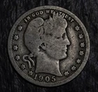 1905 Barber Quarter Good  Lot F 938