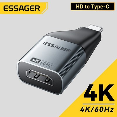 Typ C zu HDMI kompatibel 4K 30Hz & 60Hz UHD Konverter für HDTV Handy Laptop