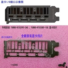 Original Bracket For ASUS TURBO RTX3090 24G RTX3080 10G Graphics Video Card