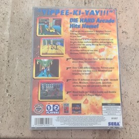 Die Hard Arcade (Sega Saturn, 1997) - CIB w registration, Authentic, tested