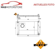 KÜHLER WASSERKÜHLER MOTORKÜHLER NRF 58274 A FÜR FORD FIESTA V,FUSION