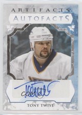 2023-24 Upper Deck Artifacts Auto Facts Tony Twist #AF-TT Auto ht1