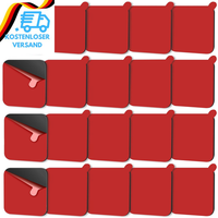 20 StüCk Klebepads Doppelseitig Extra Stark, Klebepads Quadratisch,Wasserdichtes