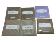 Lot of 6x Holiday Christmas Close To My Heart My Acrylix Winter Stamps Sets