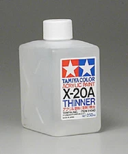 Tamiya X-20A 8.5 oz Acrylic Paint Thinner 81040