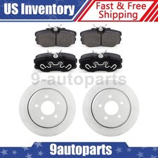 Rotores de freno de disco delanteros + pastillas de freno para Volkswagen Pointer 2000-2008 2009