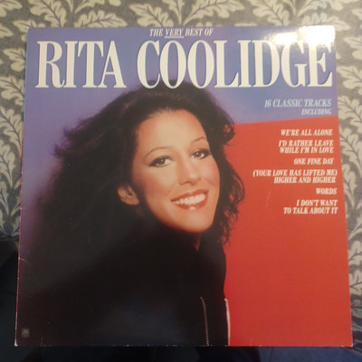RITA COOLIDGE ''THE VERY BEST OF RITA COOLIDGE'' VINYL LP 1981 NM