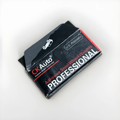 CKAuto 1/4oz,Black, Adhesive Stick on Wheel Weights, 240PCS, Black