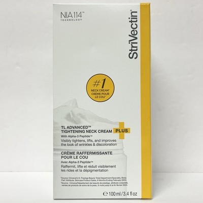 StriVectin TL Advanced Tightening Neck Cream Plus 3.4oz / 100mL NEW