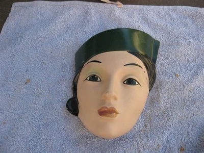 MASQUE TETE DE FEMME EN TERRE CUITE? - Photo 1/2