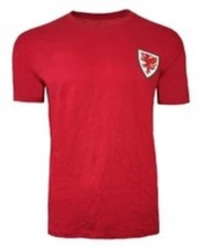 Image of WALES Football T Shirt Womens 12 OFFICIAL Cymru Team Logo Top CYT2