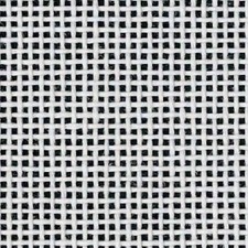 Zweigart Orange Line Blank MonoDeluxe 10-Mesh White Needlepoint Canvas 54" X 36"