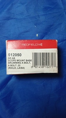 Redfield 512050 SR AB Scope Mount Browning A Bolt .22 USA