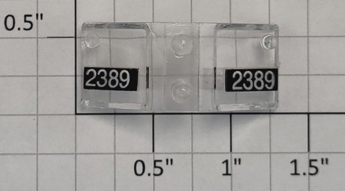 Placa de numeración de faros y lente marcadora Lionel 18572-17 B&M GP9 | Zustand: New