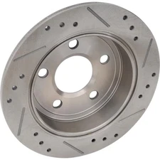 New Solid Brake Disc Fits Oldsmobile Alero GLS 4 Cyl 2.4L By 19854 55039 56629
