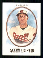 2017 Topps Allen & Ginter #204 Manny Machado Baltimore Orioles TW6392