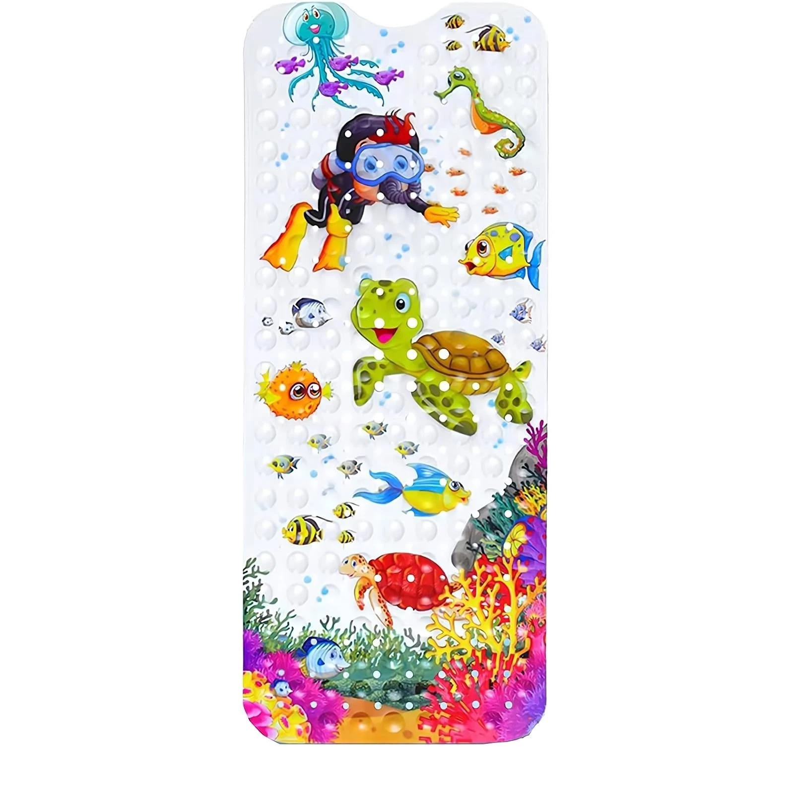 youxiaoshi Baby Bath Mat, Bathroom Bathtub Mat for Kid's, Cartoon Bath Tub Sh...