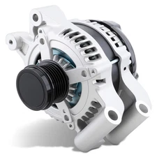 New Alternator For Ford Fusion 2013-2020 150A 12V CW 6 Grooves Decoupler Pulley