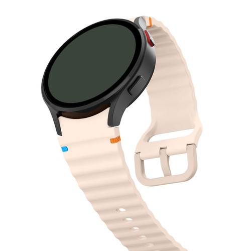 Bracelet de Monture en Silicone pour Samsung Galaxy Watch 7/6/5/4 FE Confortable - Zdjęcie 10 z 34