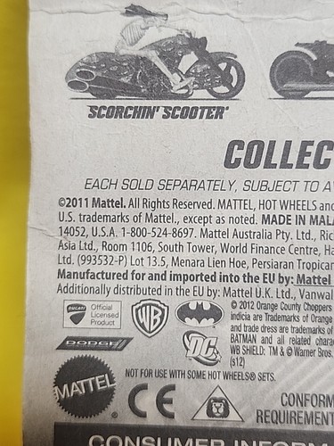 HOT WHEELS MOTORCYCLES PIT CRUISER REAL DIE-CAST REMOVABLE RIDER Read NOS🔥 - Picture 6 of 13