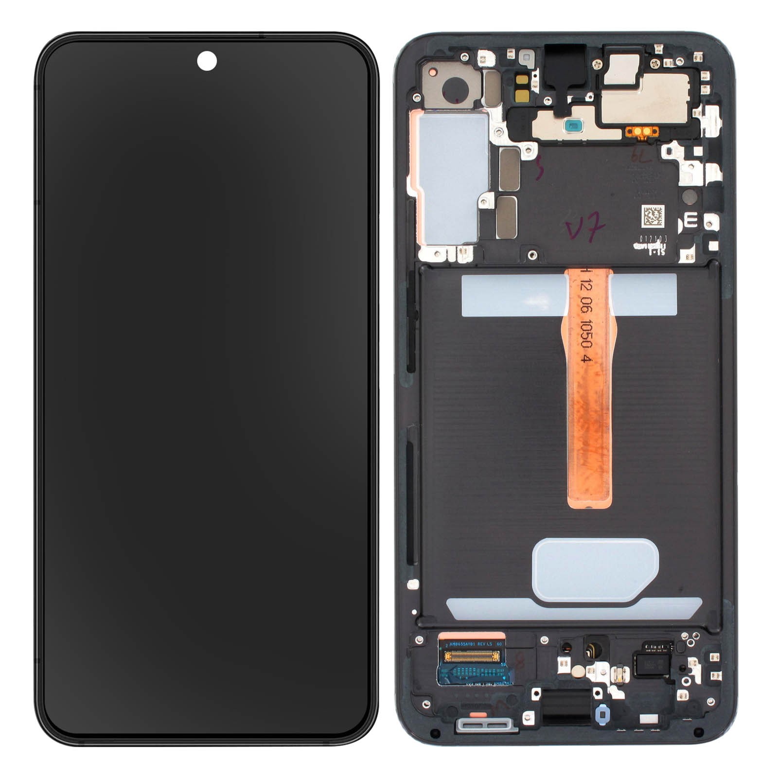 Écran LCD pour Galaxy S22 Plus vitre tactile de remplacement Phantom Black