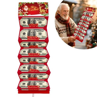 Christmas Money Wallets for Cash Gift,Money Gift Wallet w/10Card Slot s