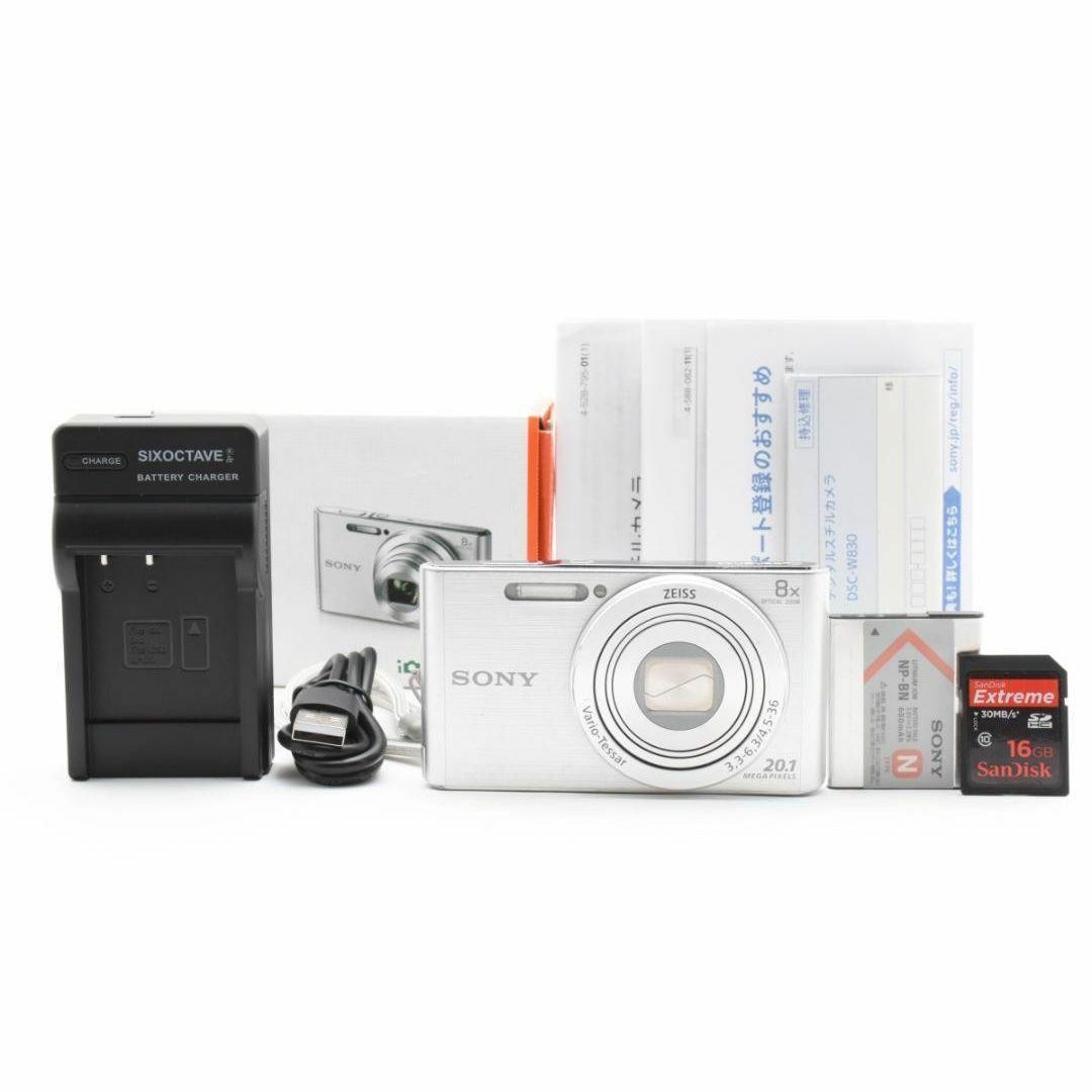 良品　SONY Cyber-shot DSC-W830 コンパクト B683 Amazon.com : Sony Cyber-Shot DSC-W830 (20.5 MP,8 x Optical