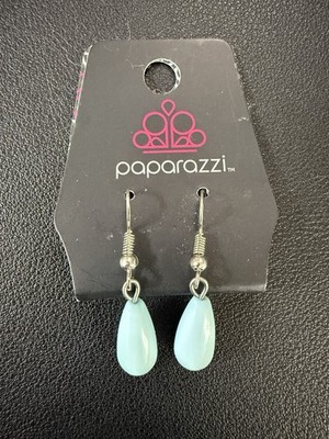 Paparazzi Bluestone Southwest Dangle Earrings Silver Tone New