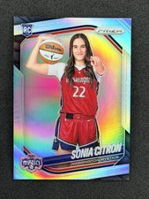 Sonia Citron 2025 Panini Prizm WNBA 148 Silver Prizms Washington Mystics