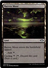 MTG Barren Moor Modern Horizons Uncommon #236