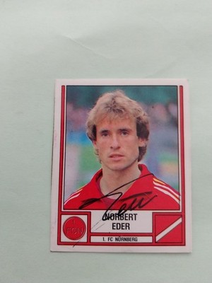 Panini Sticker 1.FC Nürnberg Norbert Eder 1982