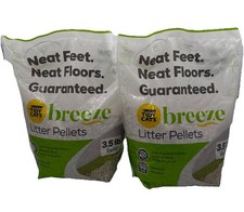 2 Bags Purina Tidy Cats Breeze Litter Pellets Refills 3.5lbs each - 7lbs Total