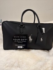 Polo Ralph Lauren Black Luggage & Travel Bag ...