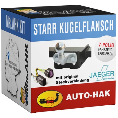 AutoHak Anhängerkupplung starr für Opel Movano 10-21 mit 7pol spezifisch