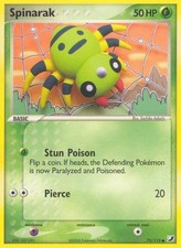 Spinarak 75/115 Unseen Forces Regular