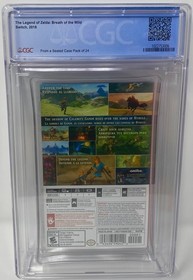 CGC Graded Legend of Zelda: Breath of the Wild NEW Switch (1022753006, 9.9 A++)