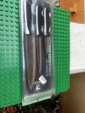 J.A. HENCKELS Knife Set 3 Piece Fine Edge,  New Shown