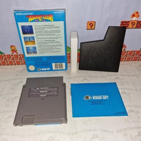 THE ADVENTURE ISLAND II 2 NINTENDO NES PAL A VERSIONE ITALIANA MATTEL ITA CIB