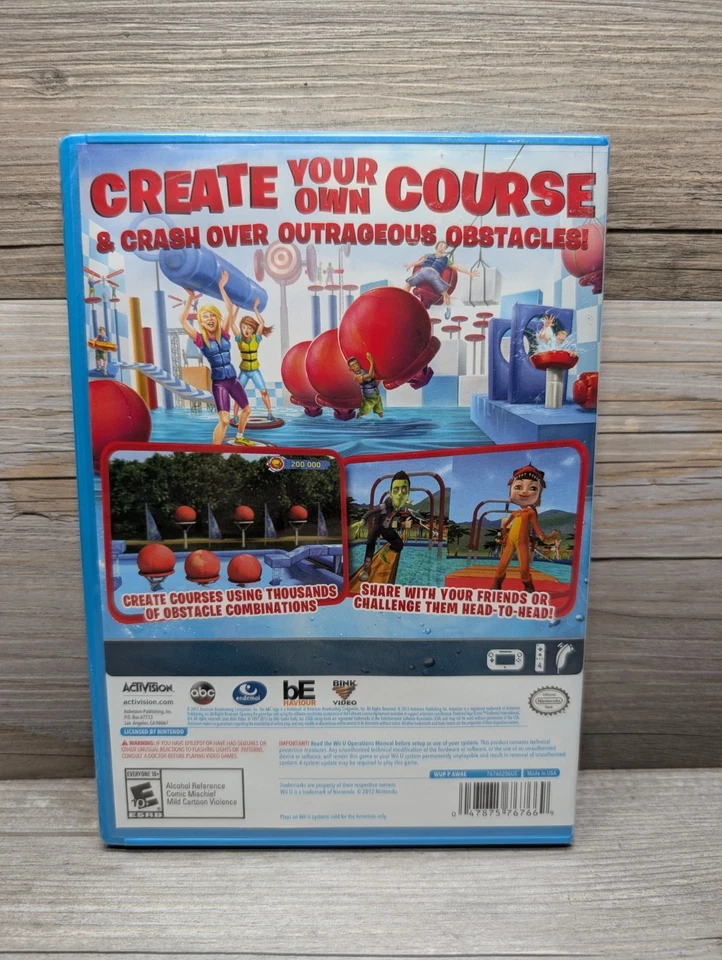 Wipeout: Create & Crash (Nintendo Wii U, 2013) NEW SEALED  - Image 2 of 4