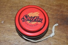 SpitFire No. 101 Wooden Yo-Yo Made in USA Red/Black